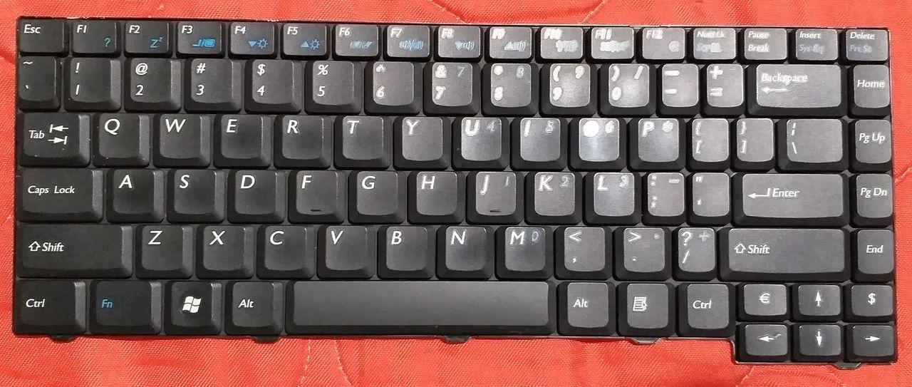 Teclado Netobook Notebook BenQ Joybook Lite u121 Eco Excelente Estado Sem Defeitos