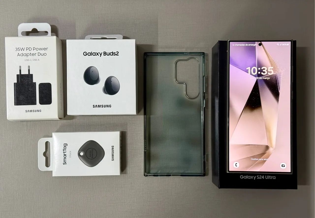 Samsung S24 Ultra 512gb + Acessórios!