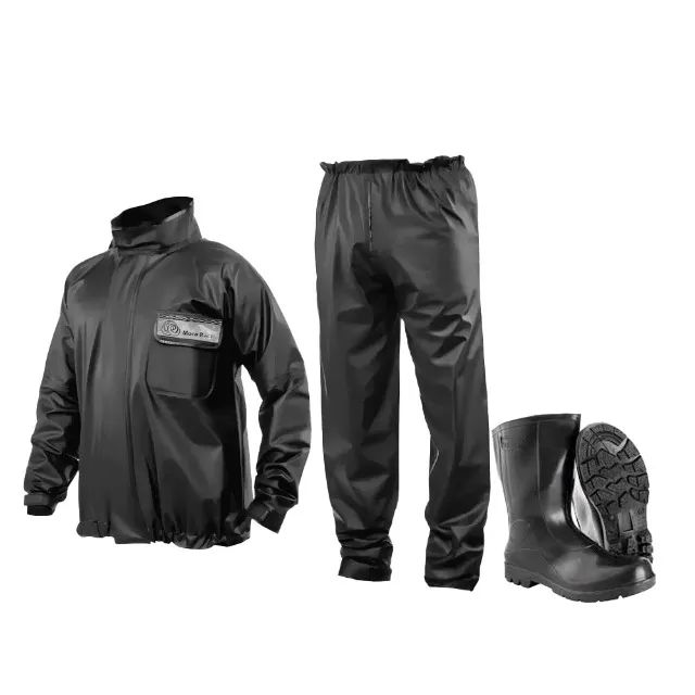 Conjunto Capa de Chuva e Bota Solada Para Motoqueiro Brascamp - Foto 2