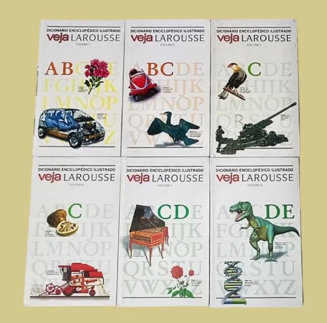 Dicionário Enciclopédico Ilustrado Veja Larousse 20 Volumes (Usado) - Foto 2