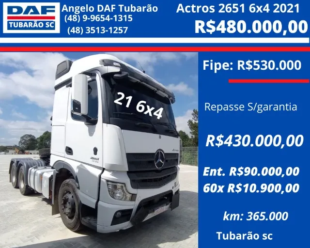 Actros 2651 6x4
