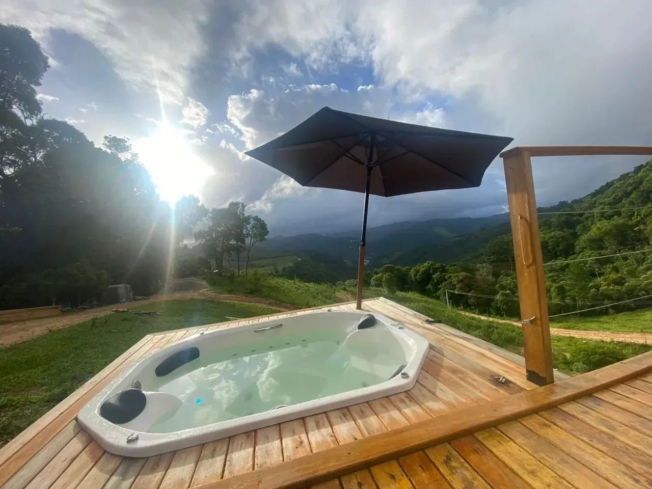 Linda chácara em Anitapolis, já com chalé para investimento em Airbnb - Foto 11