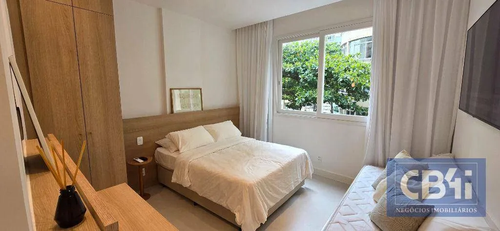 Lindo Studio 100% montado e equipado, 25 m2 aluguel fixo/temporada por R$ 5.450/mês - Leme