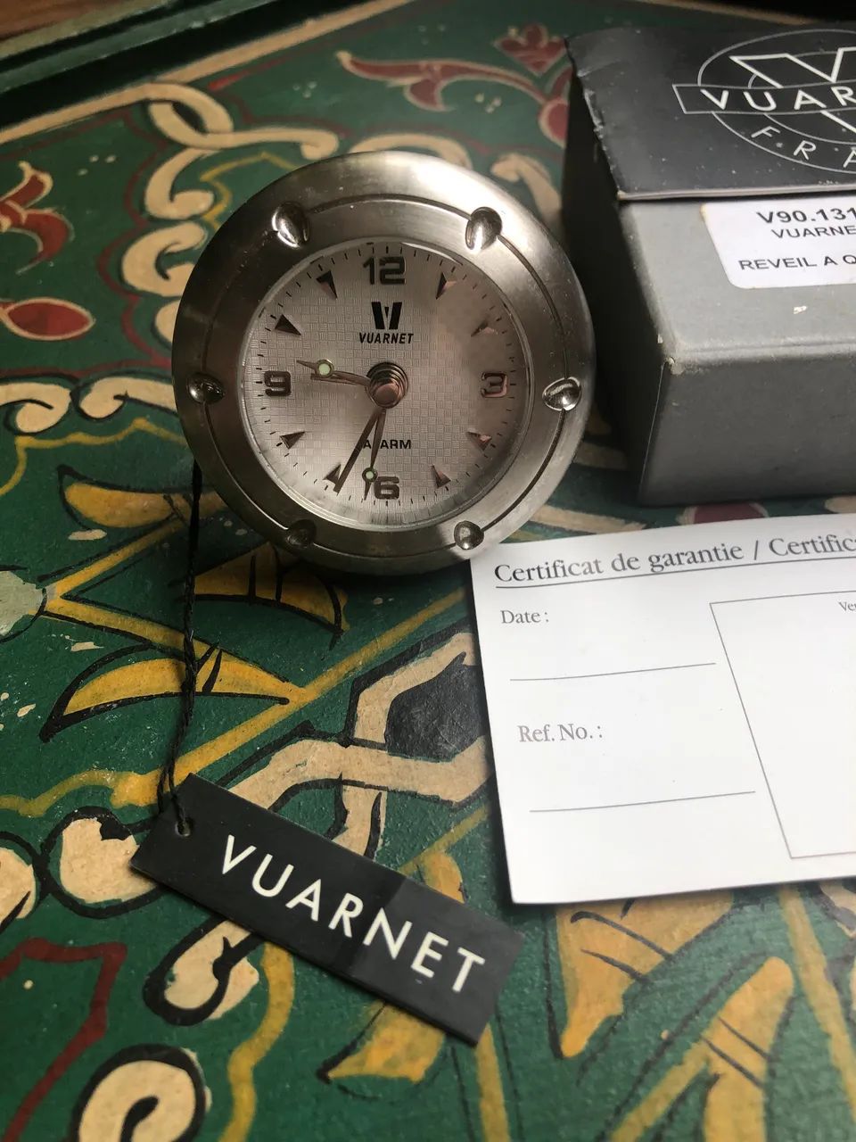 Relógio Vuarnet Vintage De mesa Portátil  - Foto 2