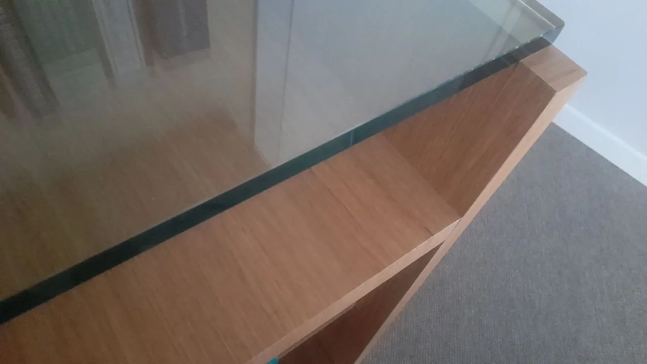 Slightly Used Glass Shelf