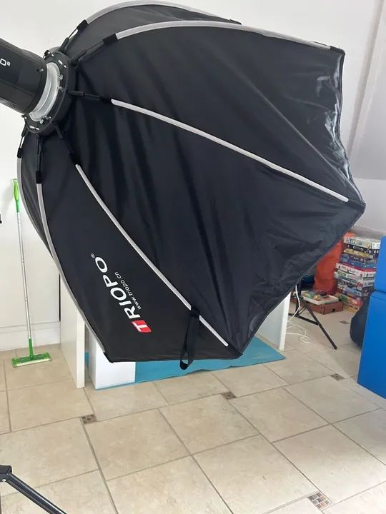 Kit completo de iluminação para estúdio fotográfico  - Foto 3