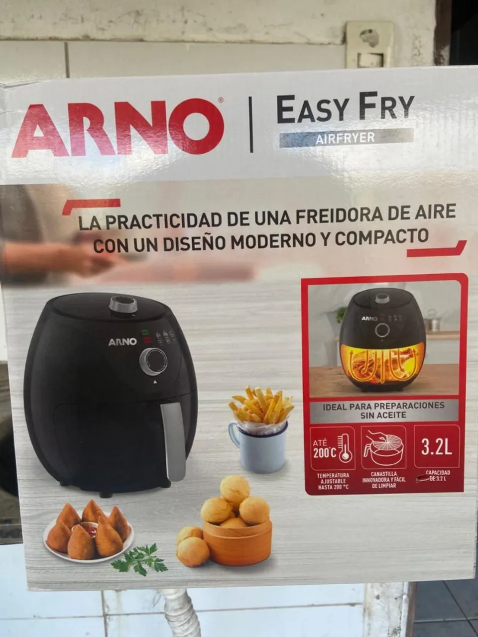 Air Fryer Arno Easy Fry - Frituras saudáveis e práticas!