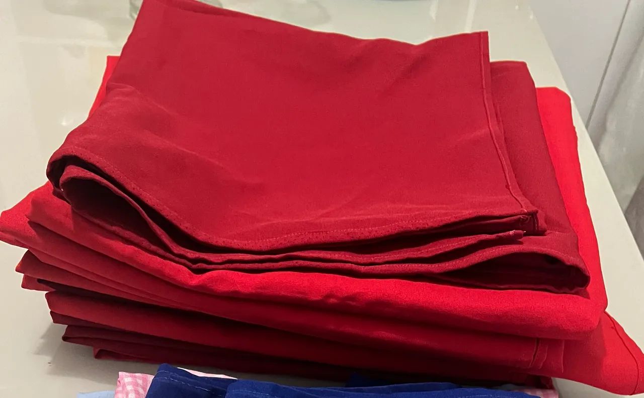 Toalhas vermelhas  - Foto 2