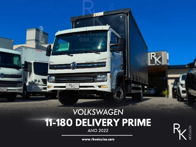 VW 11-180 Delivery Prime 2p (Diesel) - 2022 (Baú Sider com Rampa)