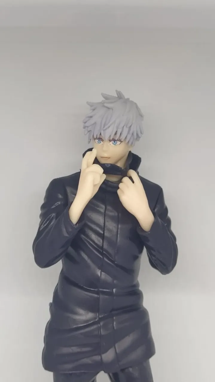 Boneco Action Figure Gojo Satoru Jujutsu Kaisen Sem Máscara