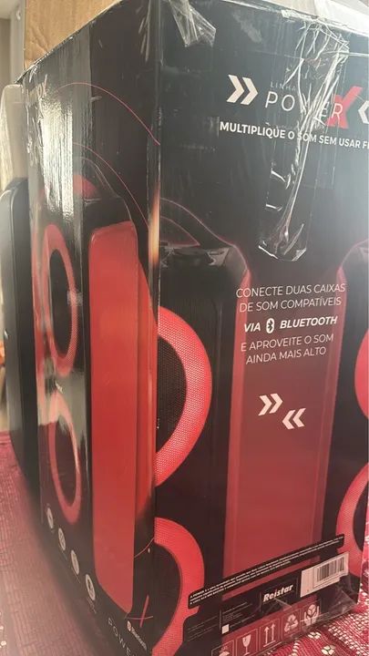 Caixa de Som Bluetooth Amvox X - Foto 3