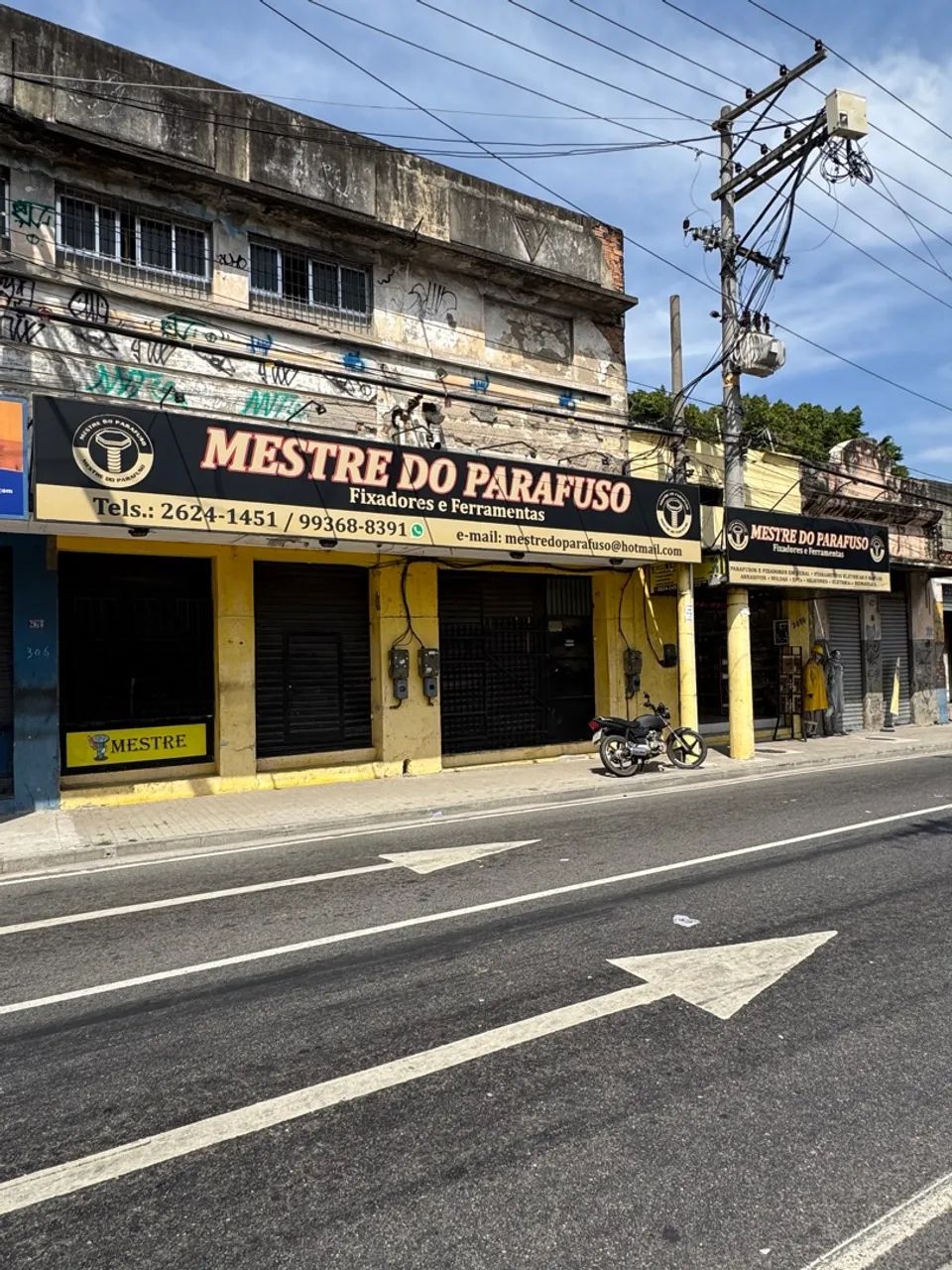 Passo Loja MESTRE DO PARAFUSO Ferramentas e ferragens completa