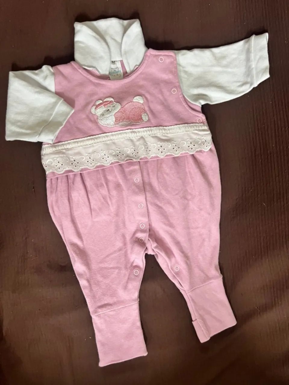 macacao para bebe RN a 3 meses  - Foto 2