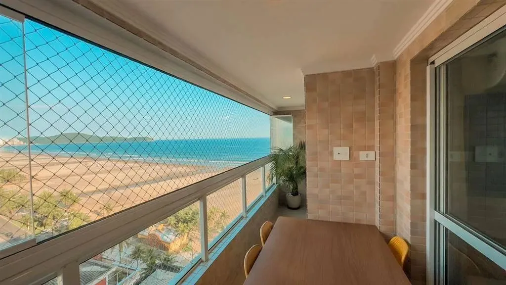 APARTAMENTO AVIAÇÃO PRAIA GRANDE 1 QUARTO VISTA MAR