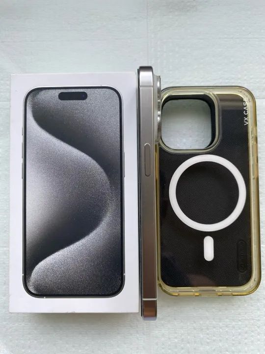 iPhone 15 PRO 128GB - Branco - Foto 5