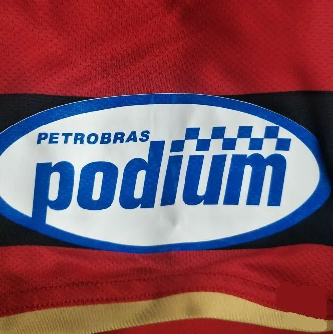 Camisa Retrô Flamengo ?Freddy Krueger? com Patrocínios? Nike Oficial Rara e Colecionável<br> - Foto 4