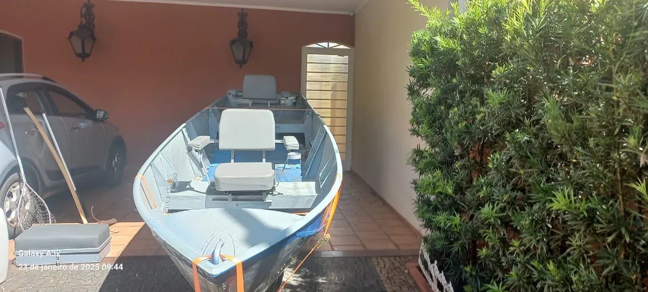 BARCO DE PESCA COMPLETO! 