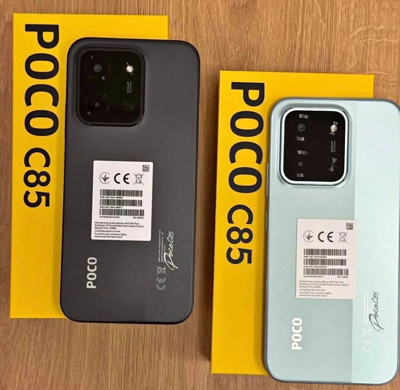 POCO C85 ブラック 6GB RAM 128GB ROM Celular Poco C85 128GB 6GB Ram