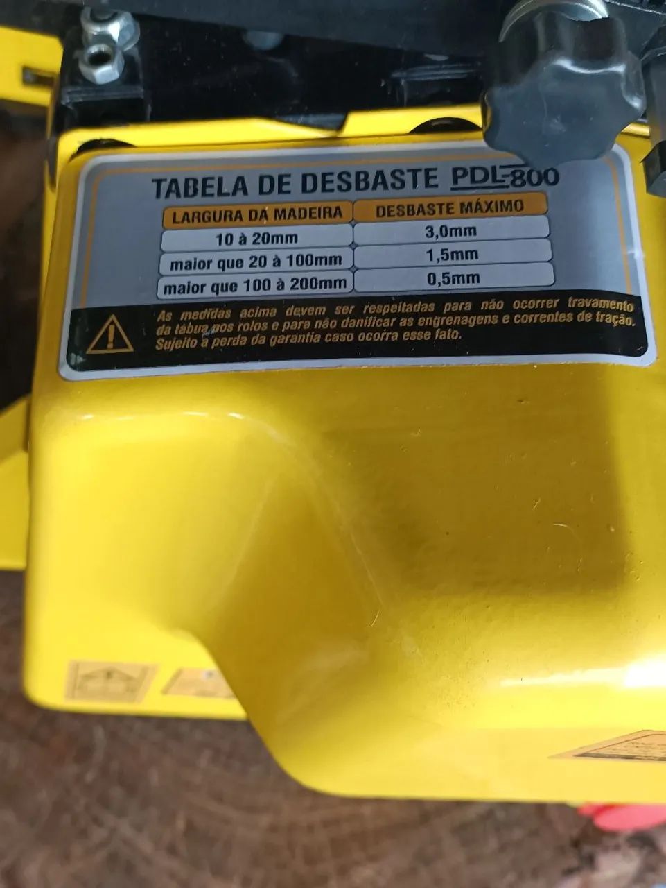 PDL-800 (Plaina desempenadeira e desengrosso conjugado) - Foto 4