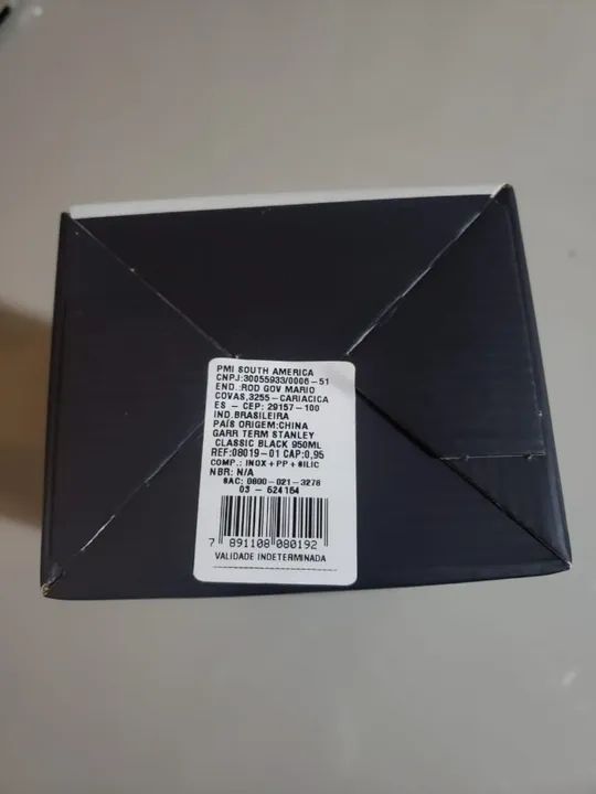 Garrafa Térmica Classic Matte Black | 0,95L - Foto 3