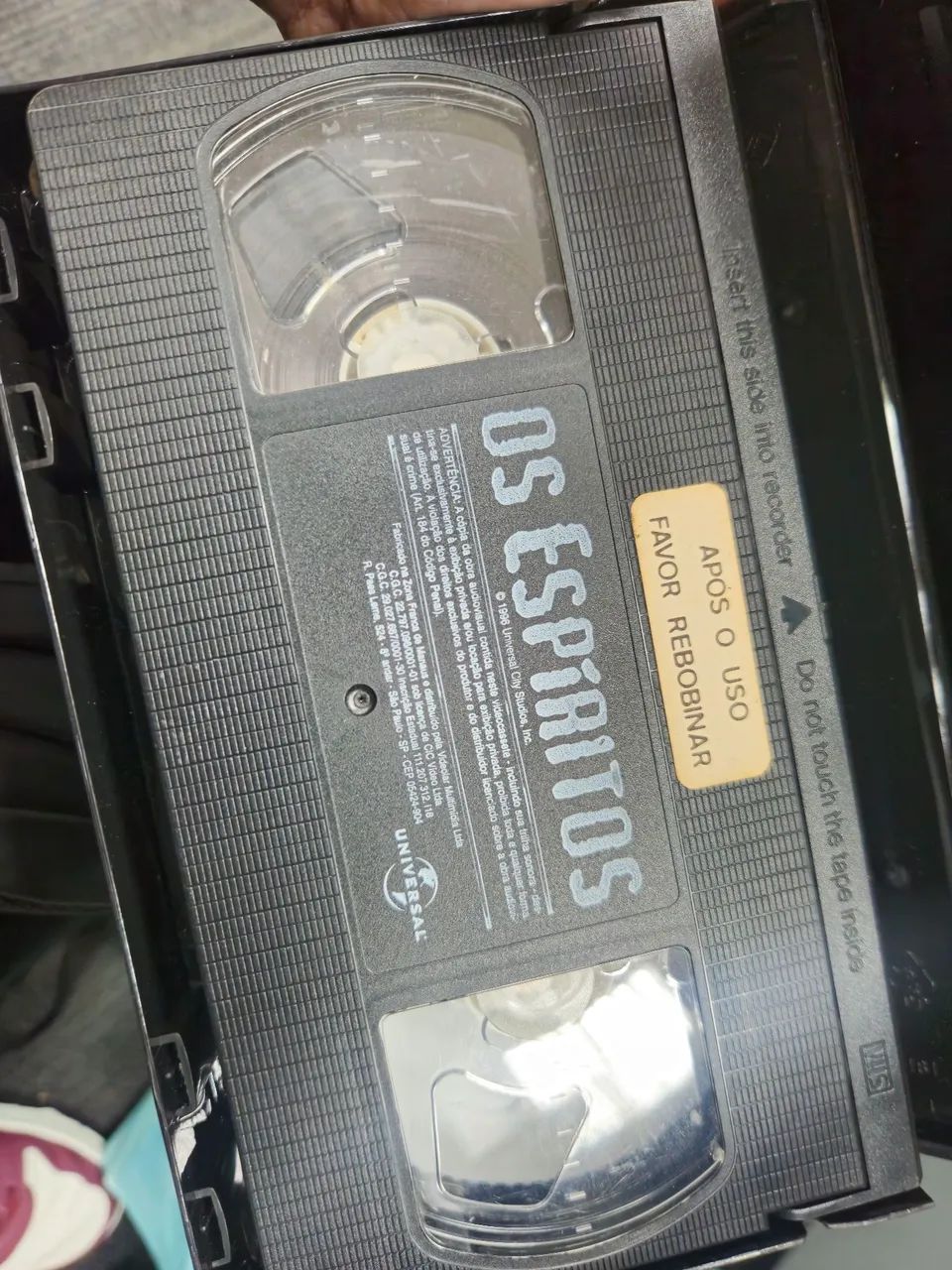 VHS Os Espíritos. (original) - LEGENDADO<br><br>o. Com Michael J. Fox. | Mercado... - Foto 3