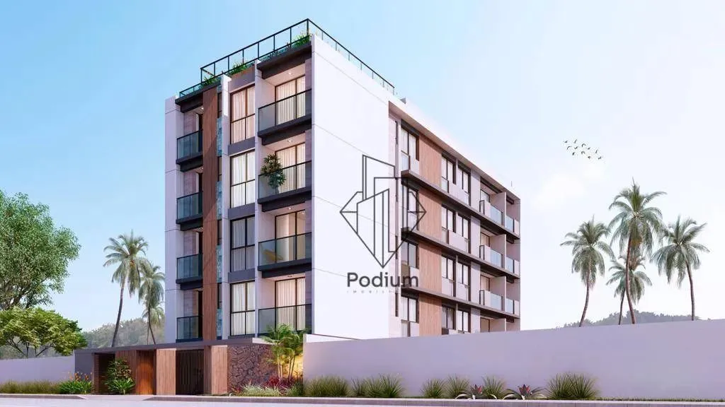 Flats Studio com varanda/sacada a 450m da praia de Intermares - FL0278
