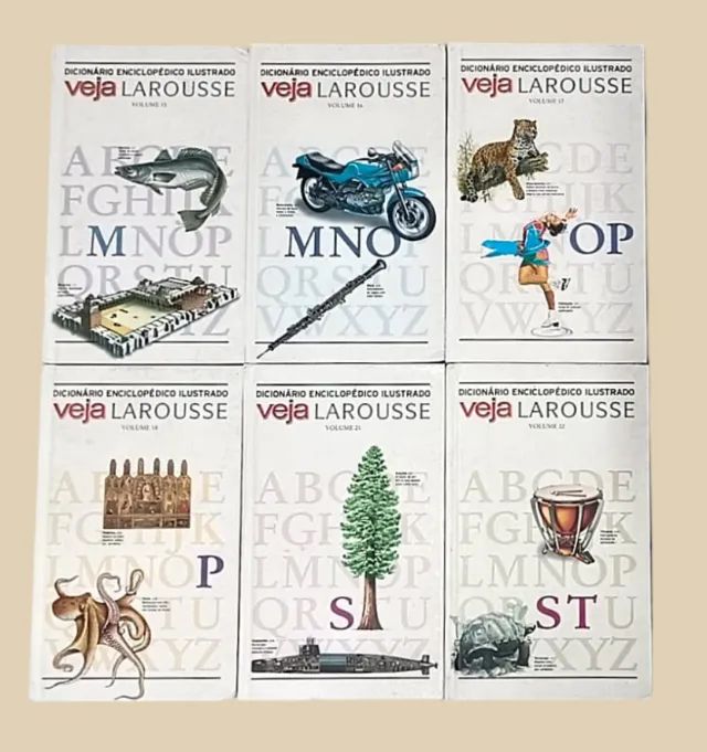 Dicionário Enciclopédico Ilustrado Veja Larousse 20 Volumes (Usado) - Foto 4