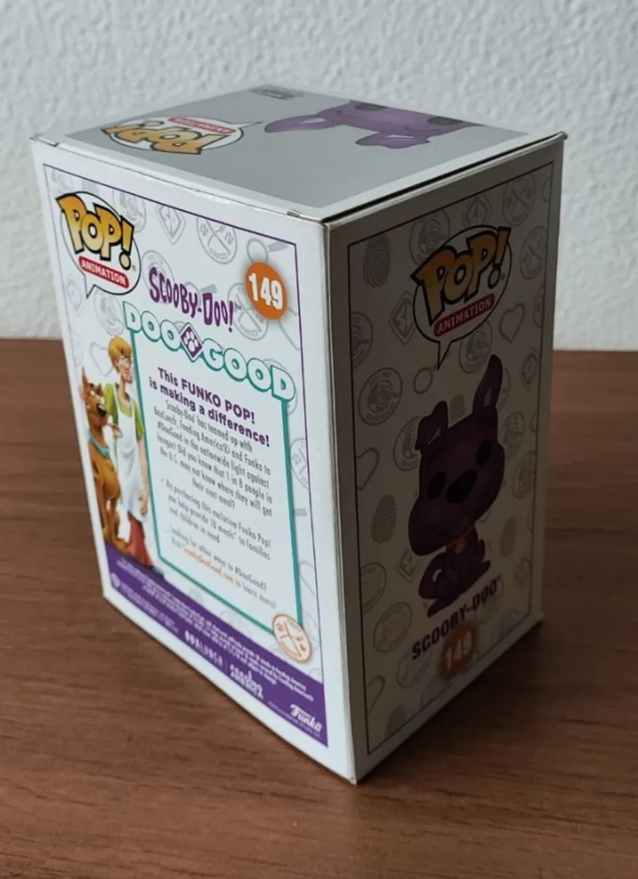 Funko Pop Scooby-Doo 149 Edicao Especial Flocked Veludo - Foto 2