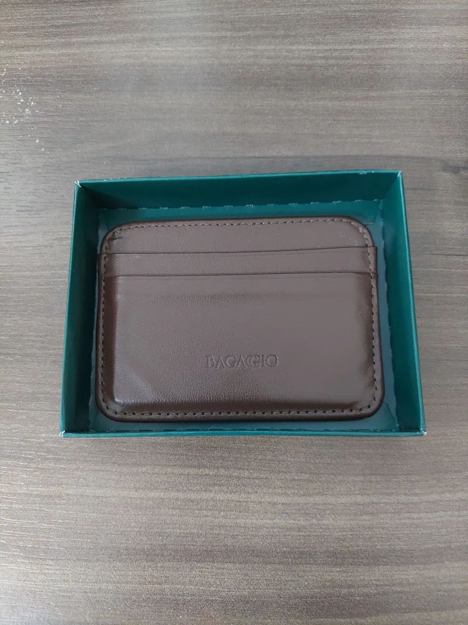 Porta Cartão Masculino de Couro Bagaggio com RFID - Foto 3
