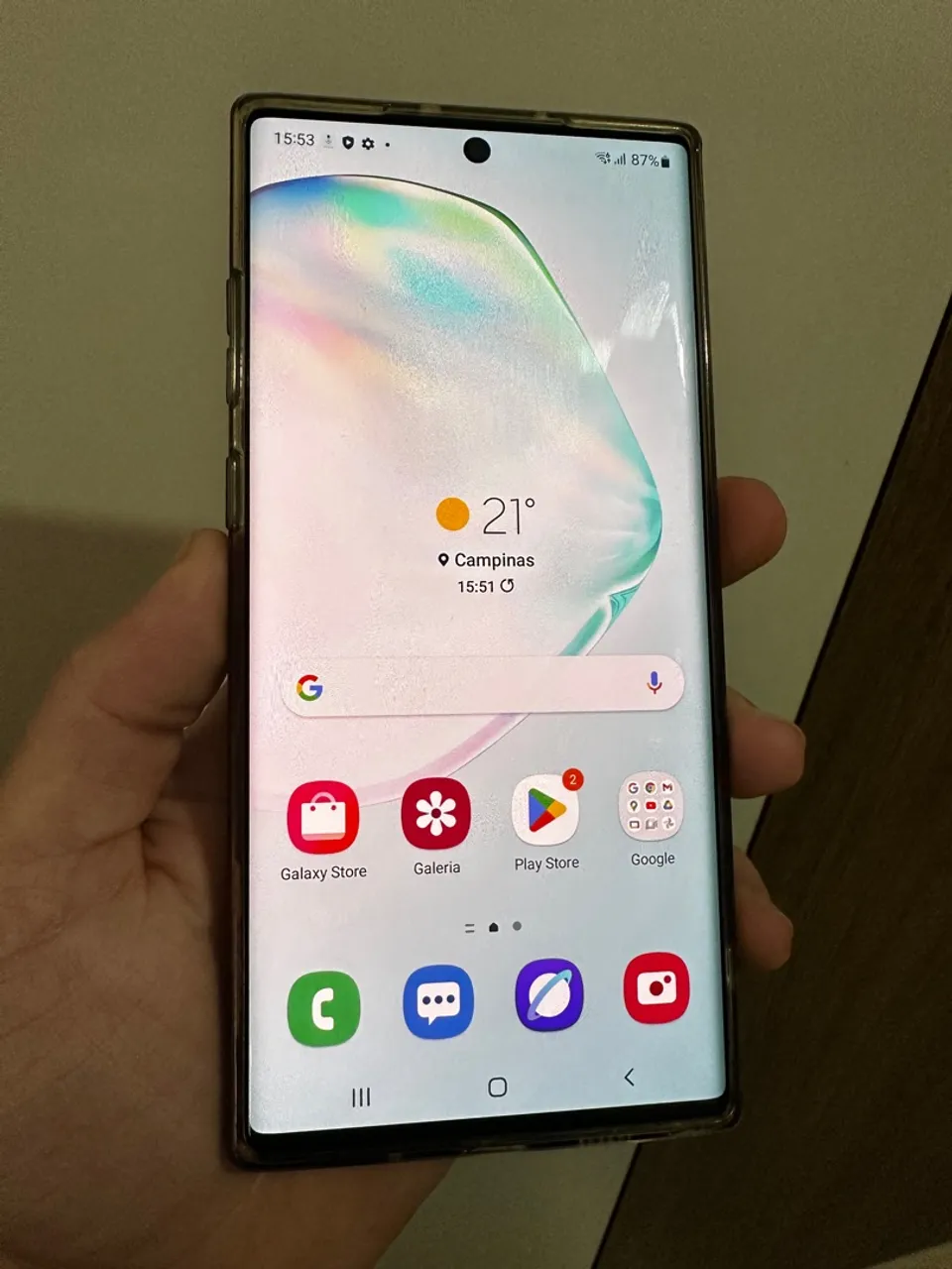 SAMSUNG GALAXY NOTE10+ PRATA