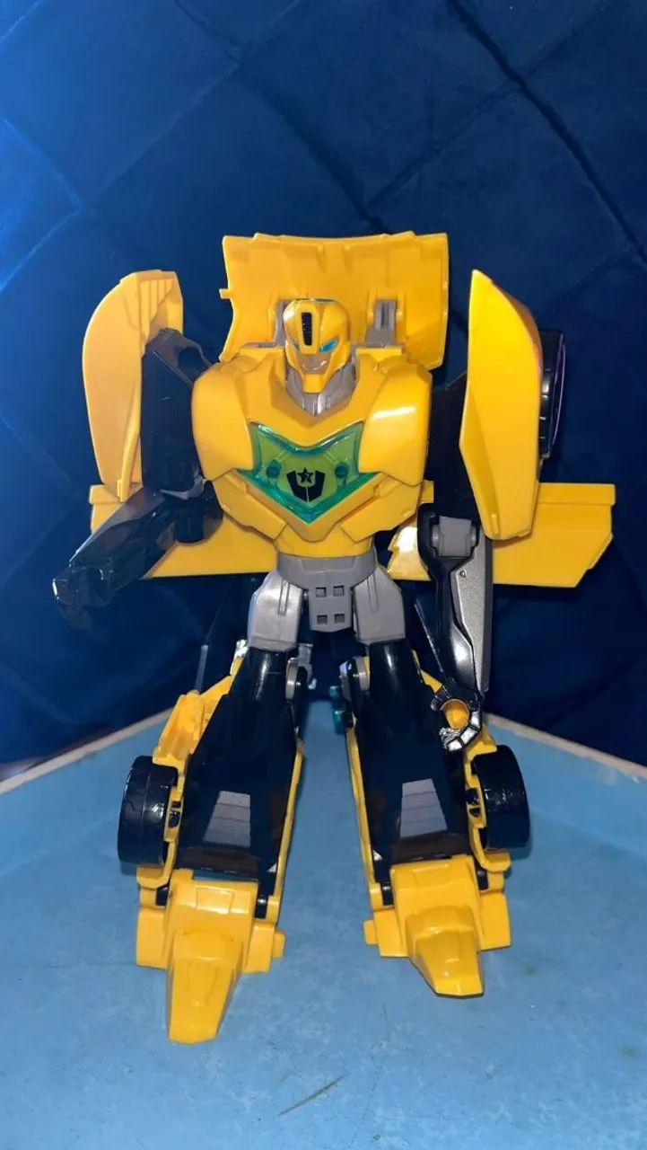 Transformers - Boneco Bumblebee - linha Robots in Disguise (RID).  - Foto 6