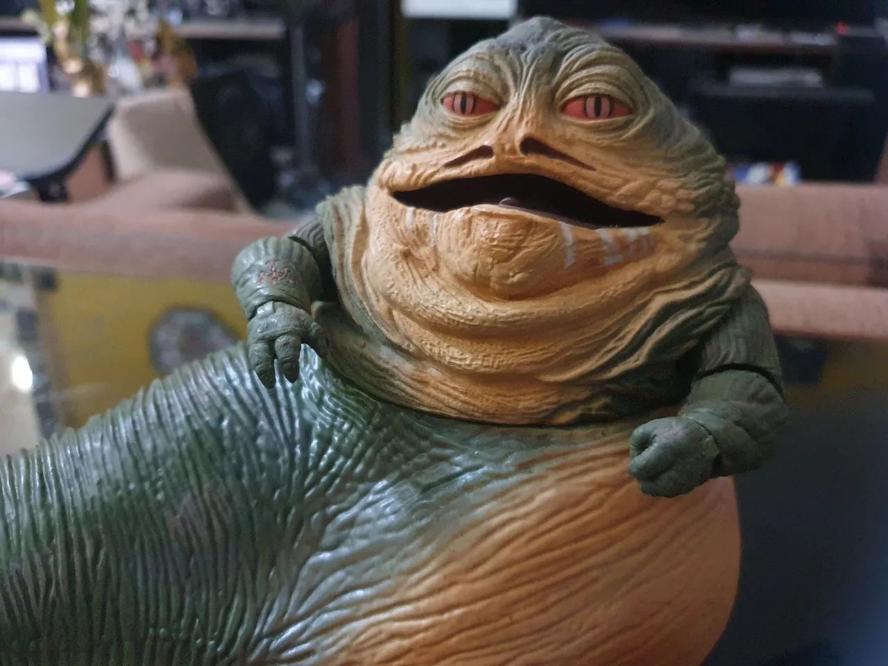 Figura de Ação Jabba the Hutt - Star Wars Série Black Hasbro Original - Foto 2