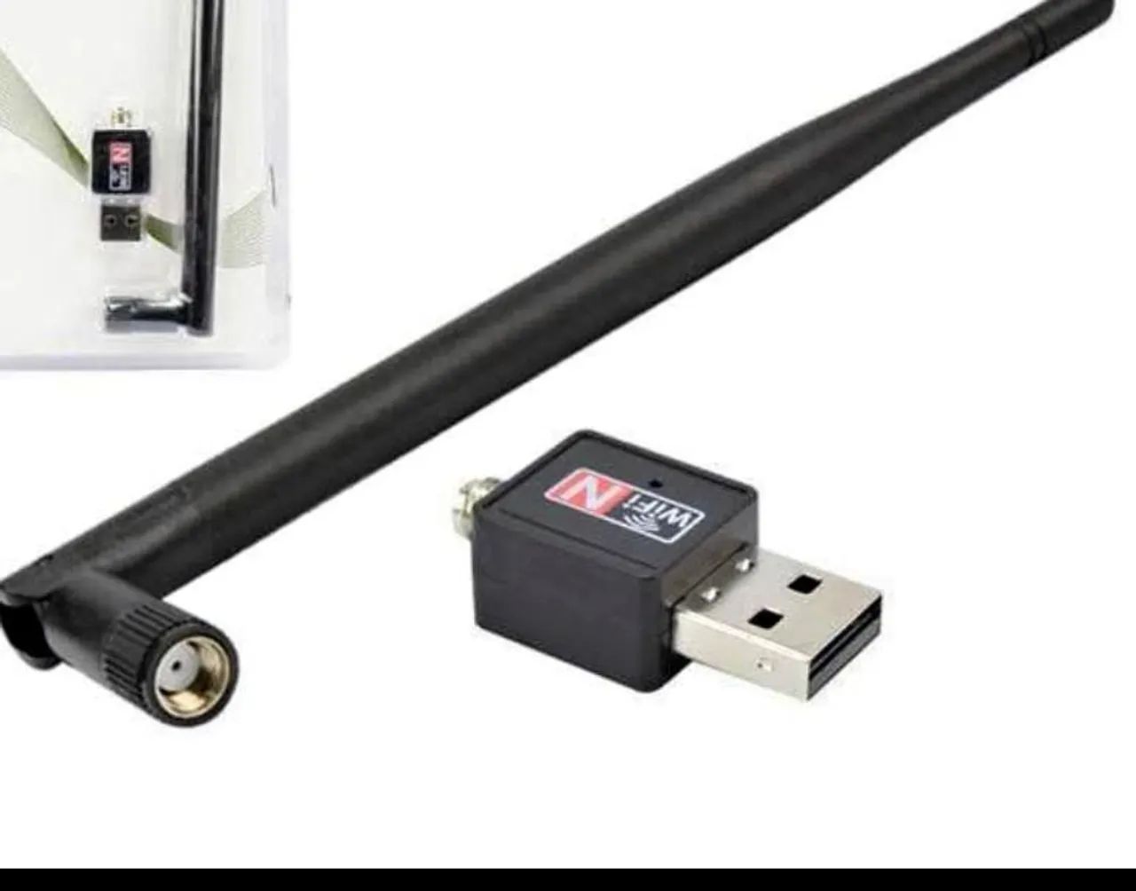 Adaptador Wi-Fi USB com Antena Externa