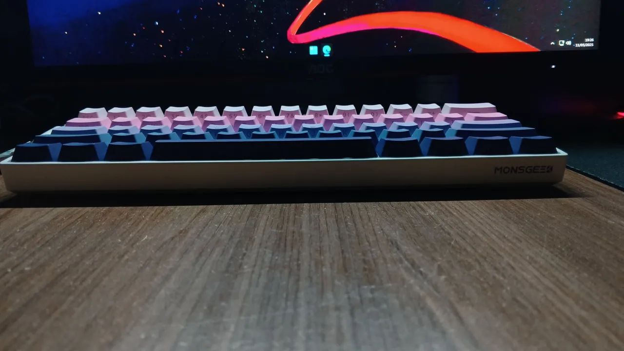 Teclado Magnético Akko FUN60 PRO RGB - Foto 2