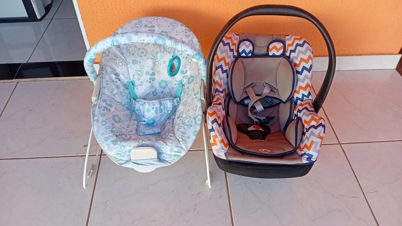 Cadeirinhas de bebê e bebê conforto