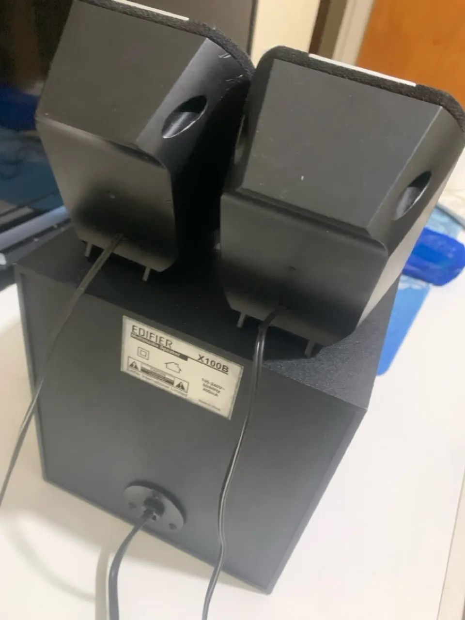 Caixa de som Edifier X100B, um sistema de áudio 2.1 com - Foto 2