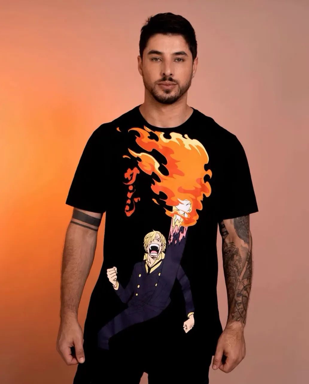 PROMOÇÃO CAMISETA ONE PIECE SANJI - Foto 2