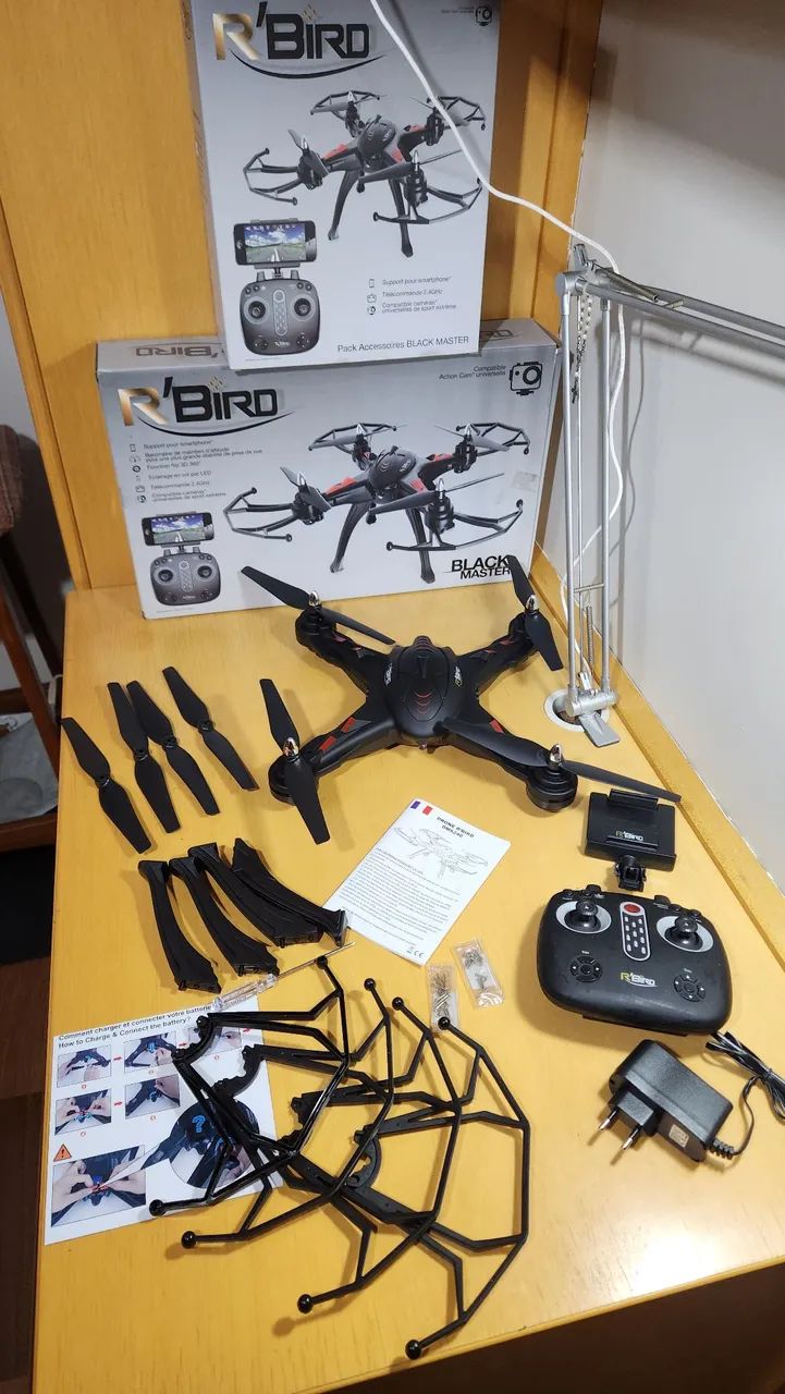 Drone R'Bird DMS240 Black Master - Novo *NO ESTADO!  - Foto 2