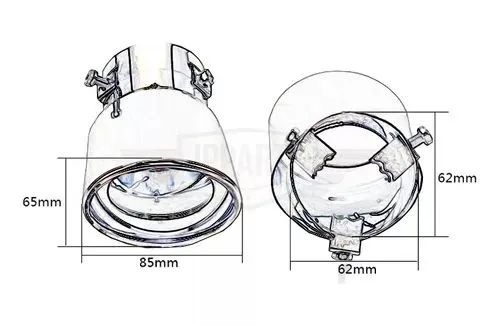 Ponteira escapamento CURVO Universal com bocal ovalado encaixe Honda CRV Civic fit e outro - Foto 3