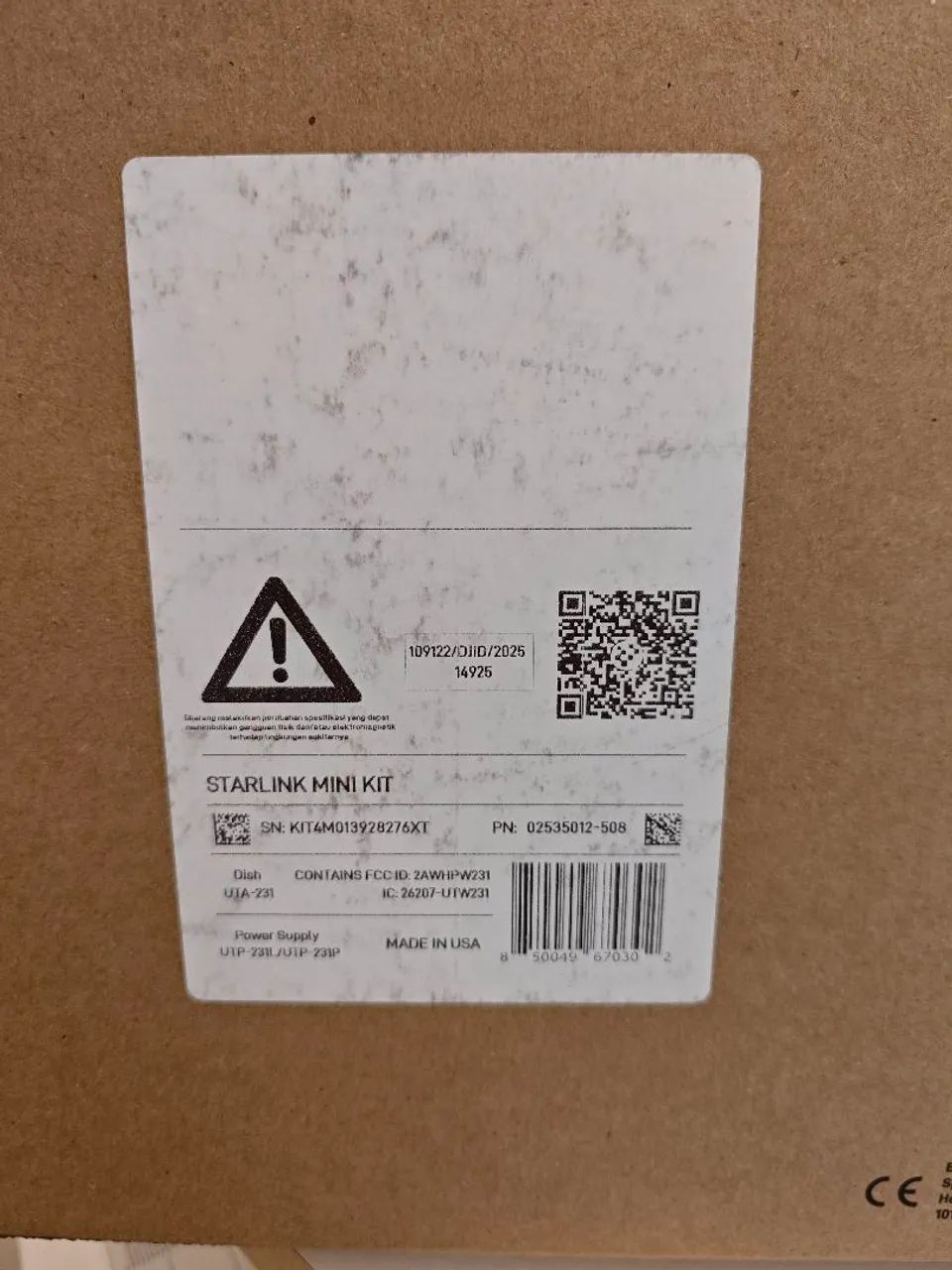 Starlink Mini Kit - Conectividade via Satélite