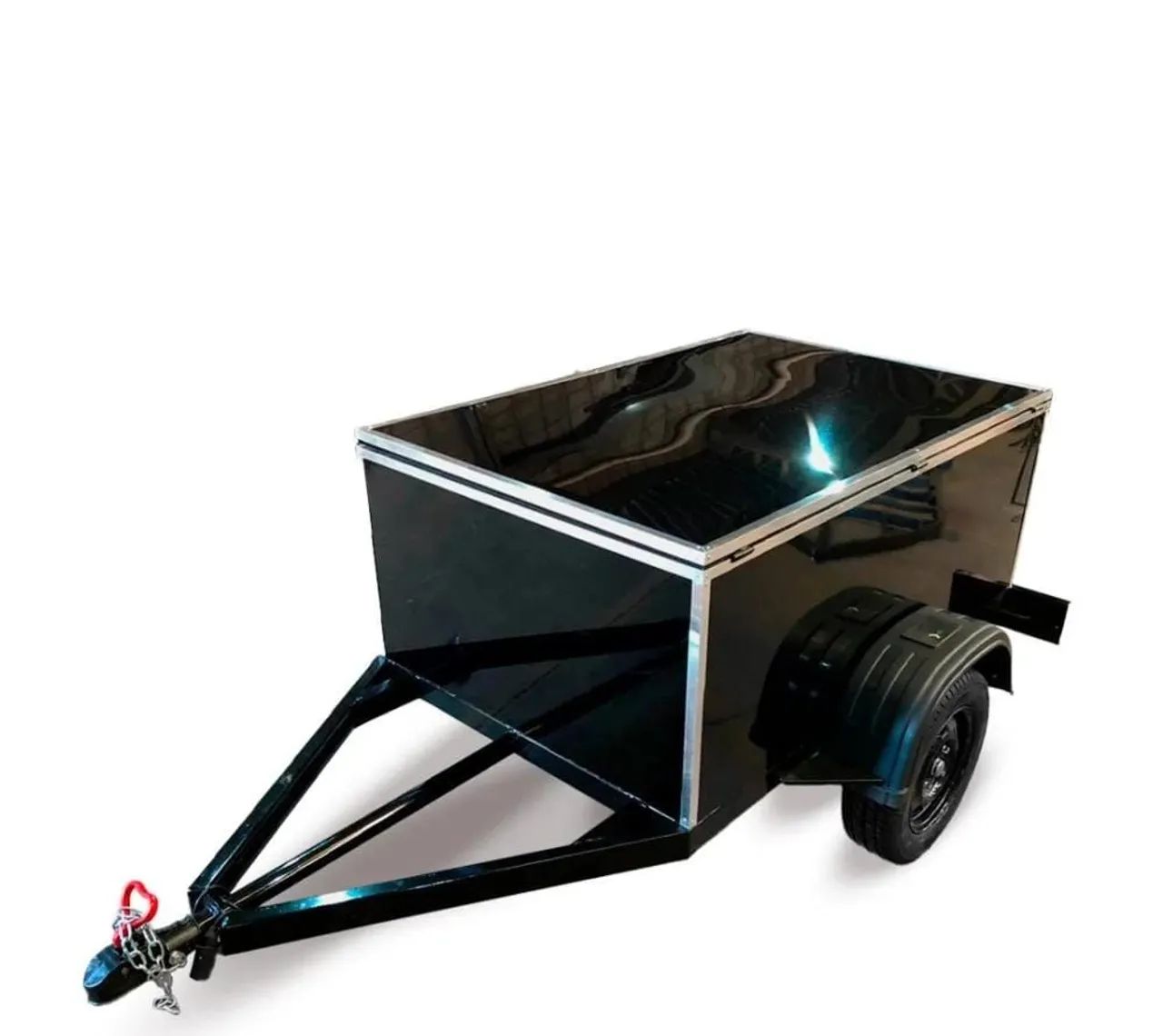 Carretinha  bau pronta a entrega 4.500 - Foto 2