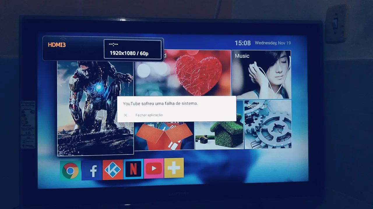 Vendo TV Samsung 43 polegada funcionando perfeitamente com vários aplicativos  - Foto 5