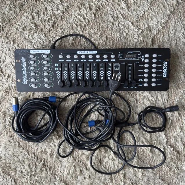 Mesa Dmx 512 | Iluminação E Efeitos | 192 Canais | 110V/220V