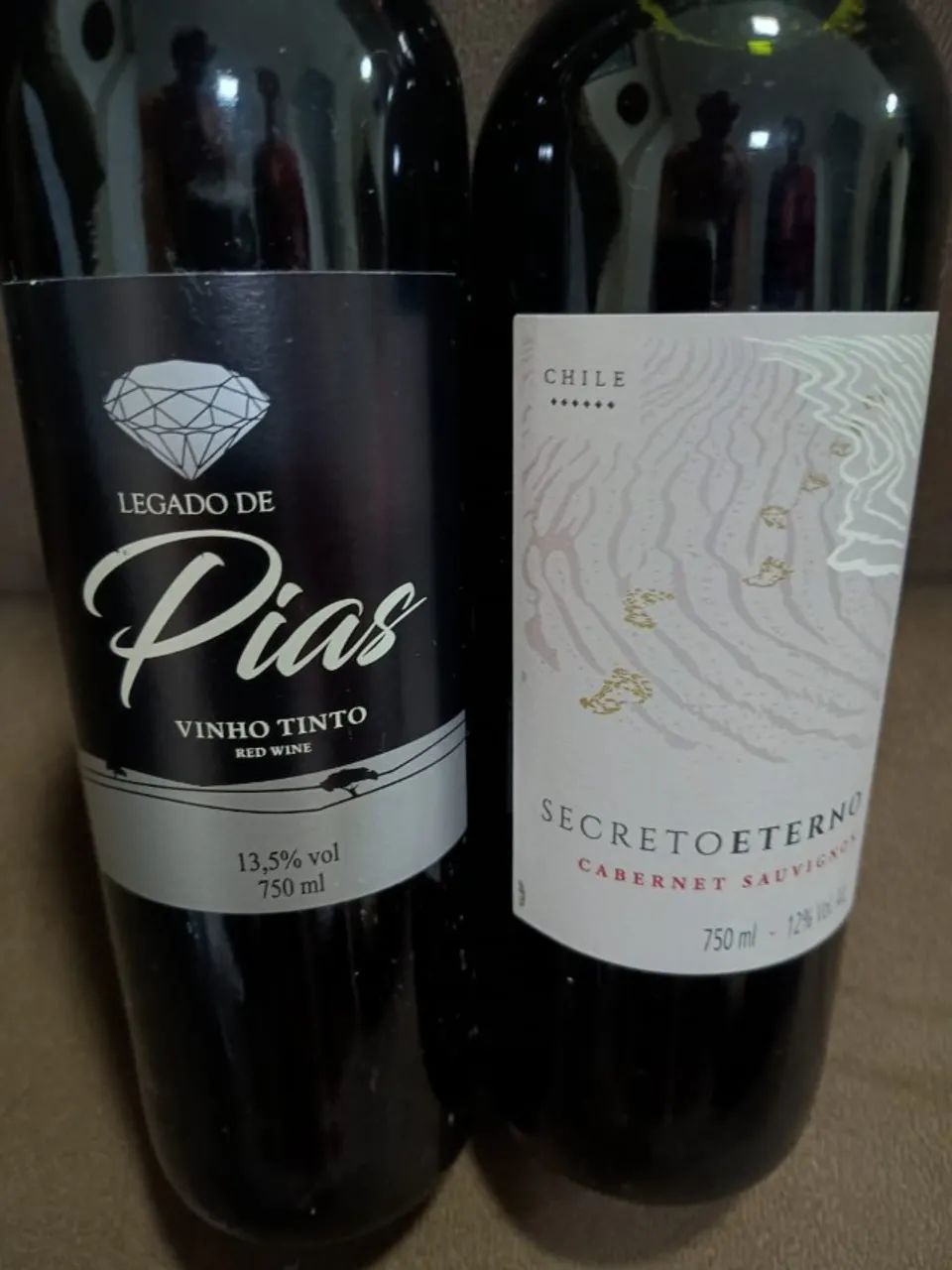 Nove (9) Garrafas - Vinho Tinto - Comprados na Wine - Bebidas  - Foto 5