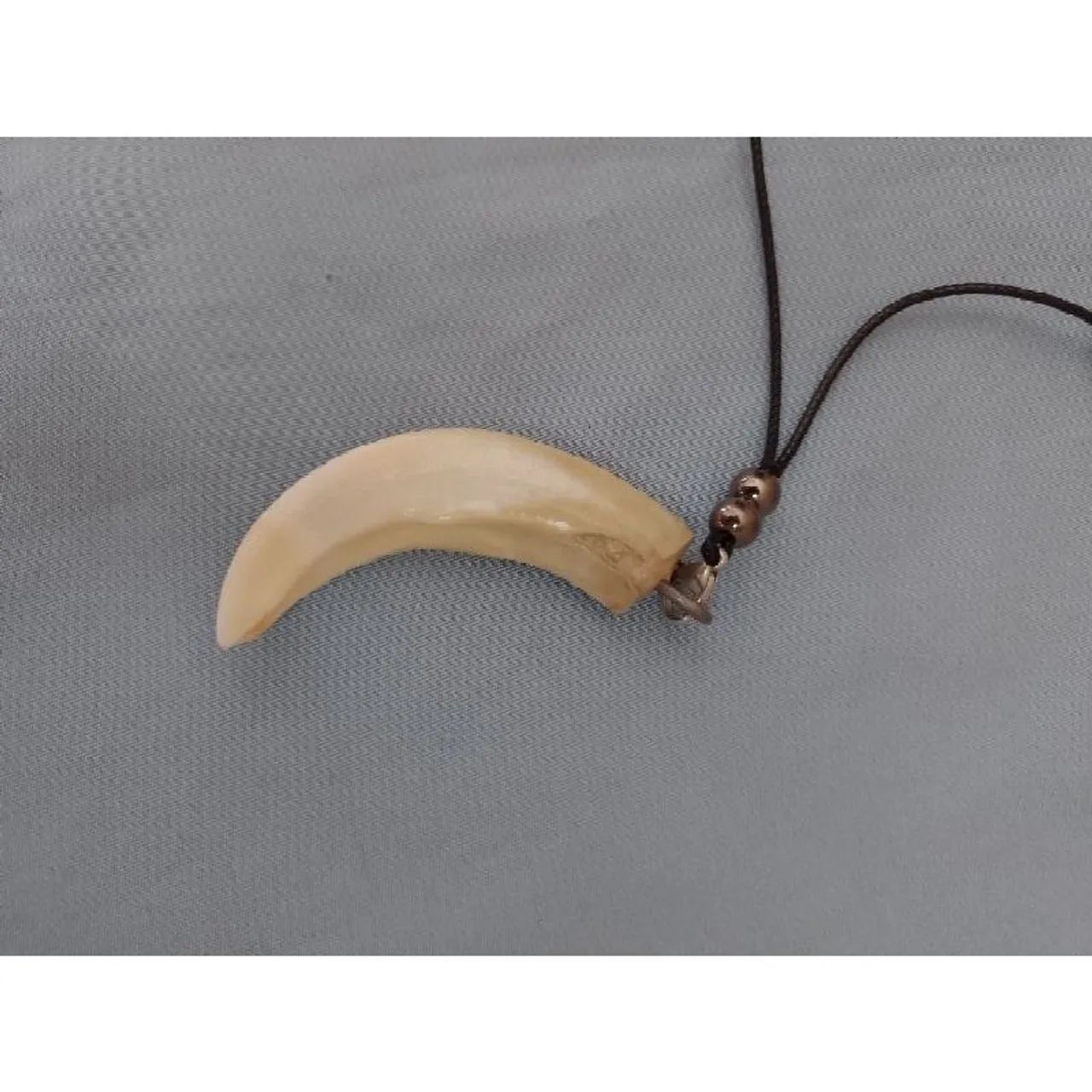 Colar com dente de animal-Javali - Foto 4