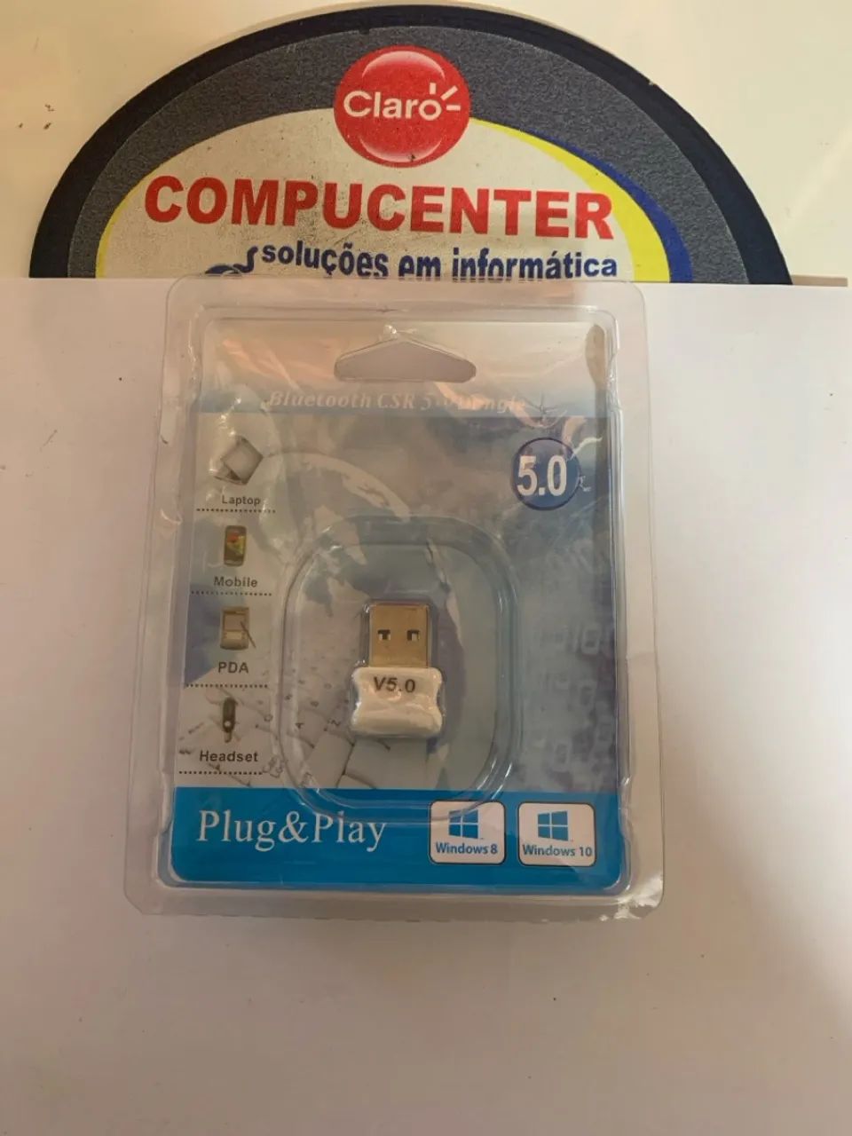 Adaptador Bluetooth CSR 5.0 V5.0 Plug & Play