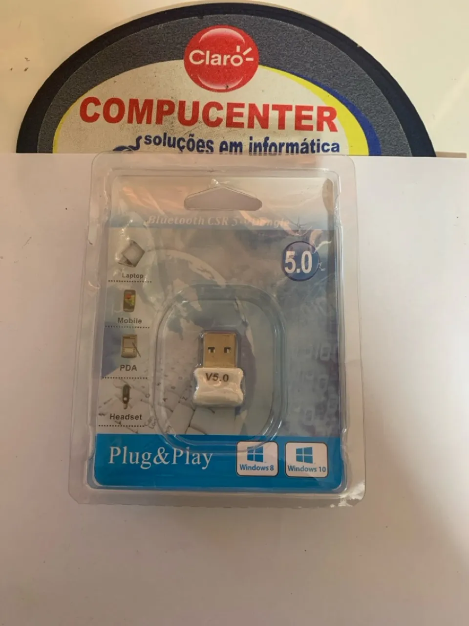 Adaptador Bluetooth CSR 5.0 V5.0 Plug & Play