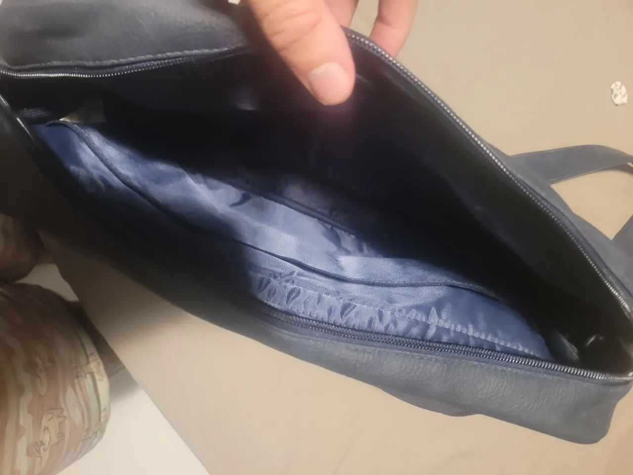 Bolsa de ombro azul - Foto 3