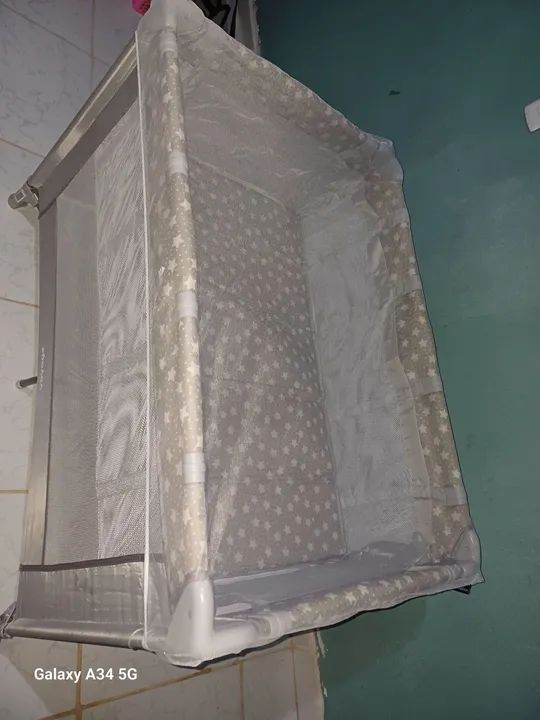 Berço Portátil com Mosquiteiro - Foto 2