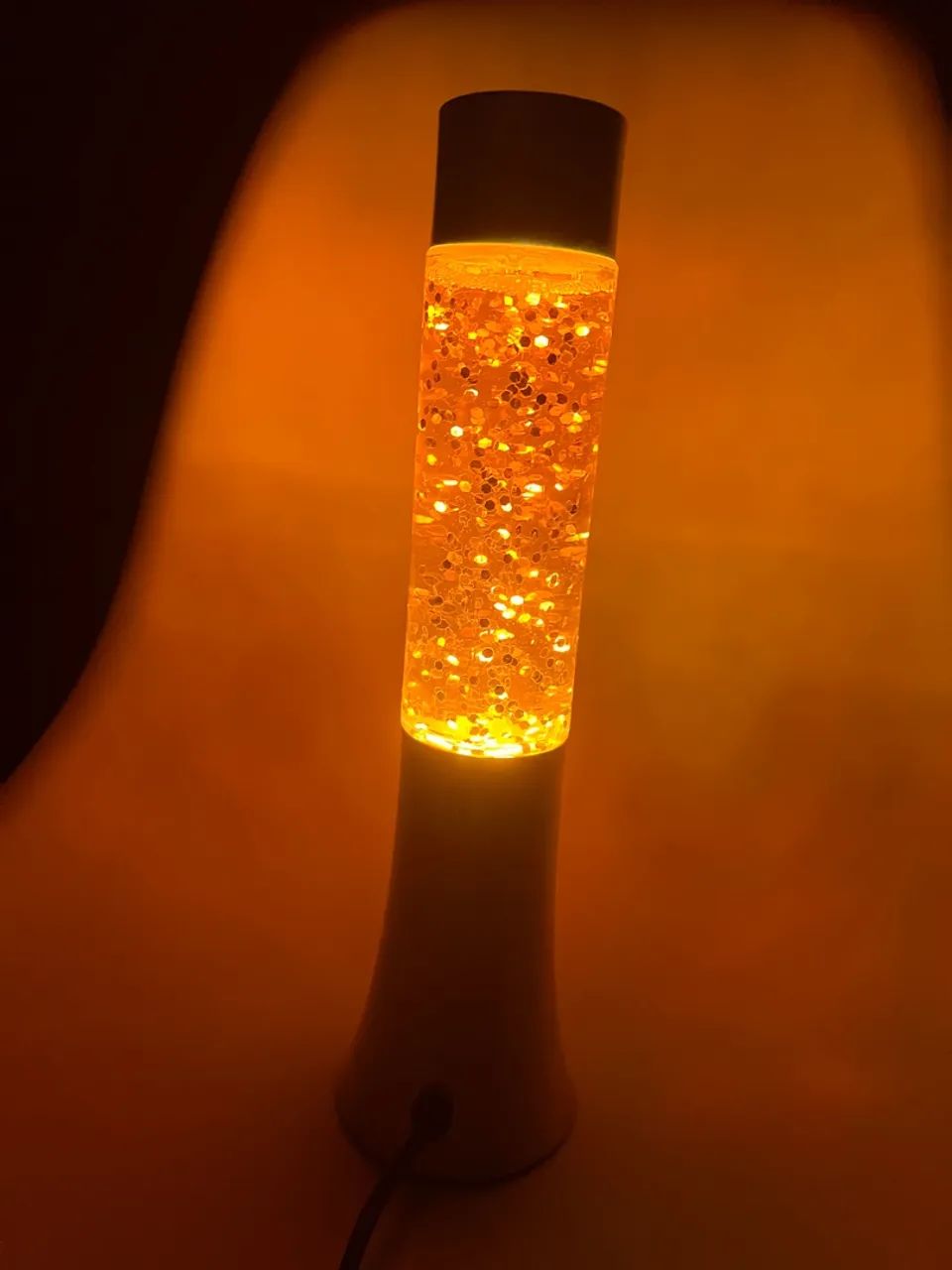 Luminária de Glitter Dourada - Foto 2
